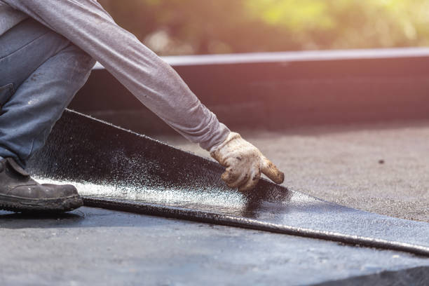 Professional Interior Drainage System technician working in Media, PA
